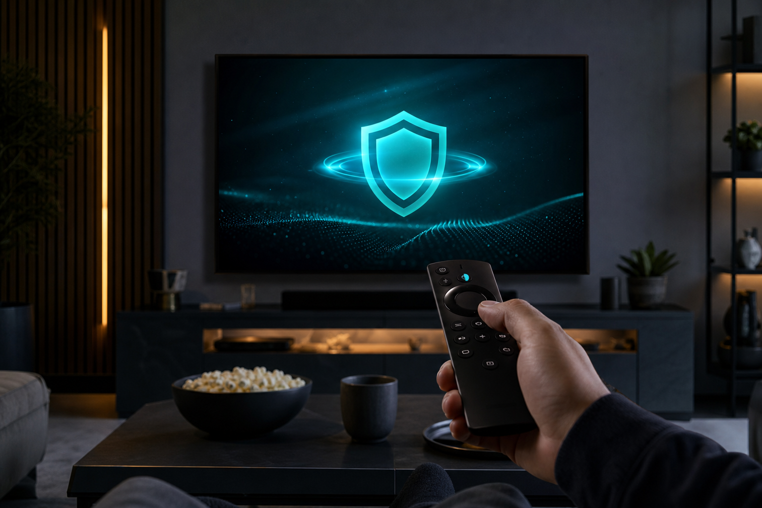 How to use a VPN on Firestick with remote and TV