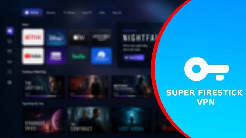Super Firestick VPN free app banner